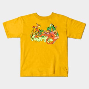 Garden Snakes Kids T-Shirt